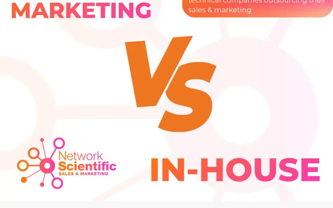 Outsourced Sales vs. In-House: The Benefits of Scientific and Technical Companies Choosing a Sales & Marketing Agency