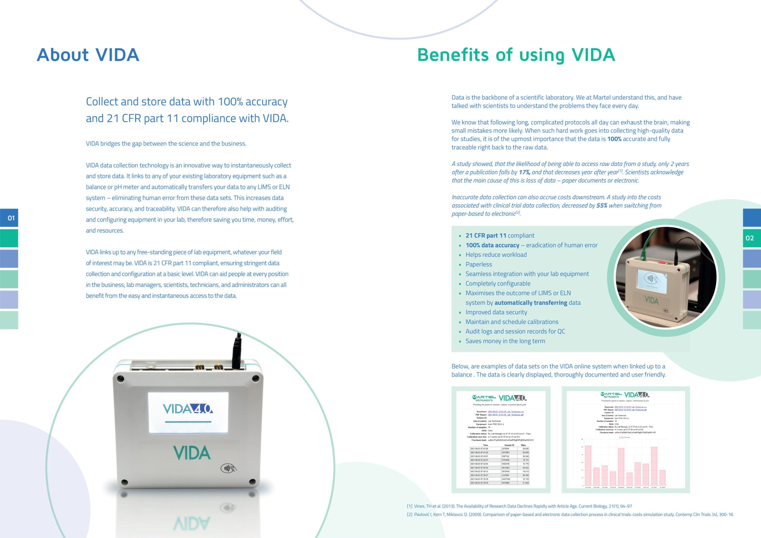 Martel Instruments – VIDA Brochure